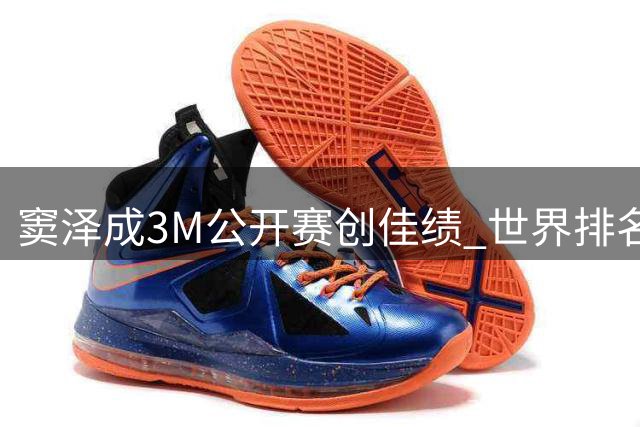 窦泽成3M公开赛创佳绩 世界排名跃升中国第二